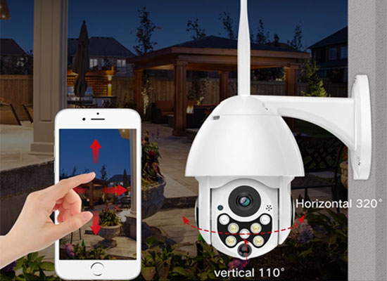 PTZ CCTV cameras